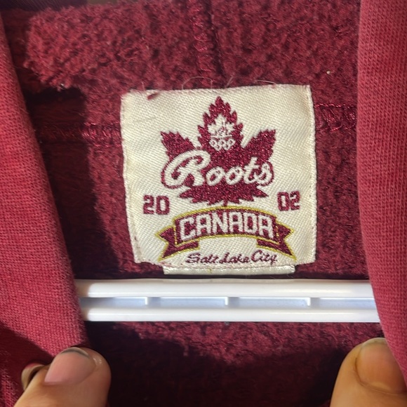 Vintage Roots Pull Over Hoodie 2002 Salt Lake City Olympic Games - Picture 2 of 9